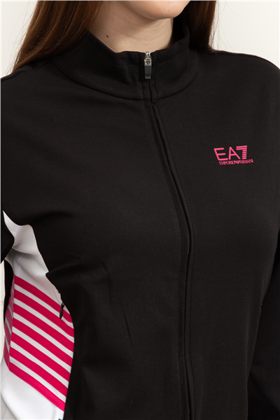 EA7 Kadın Fermuarlı Sweatshirt
