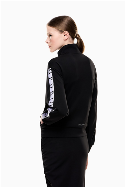 EA7 Kadın Fermuarlı Sweatshirt