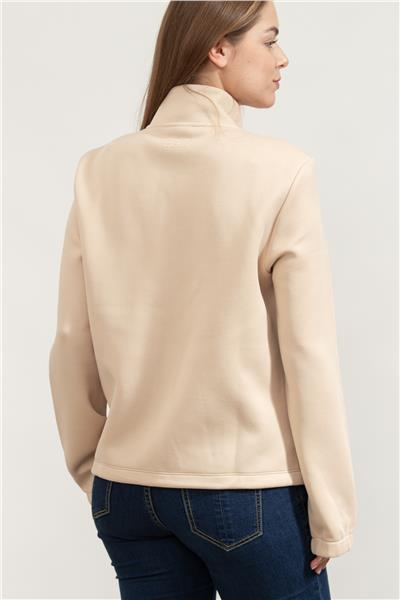 EA7 Kadın Fermuarlı Sweatshirt