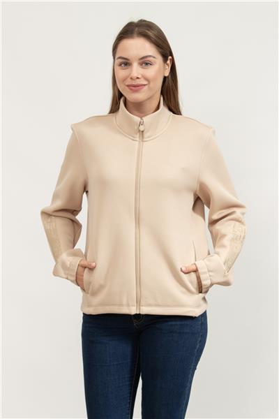 EA7 Kadın Fermuarlı Sweatshirt