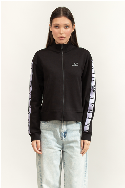 EA7 Kadın Fermuarlı Sweatshirt