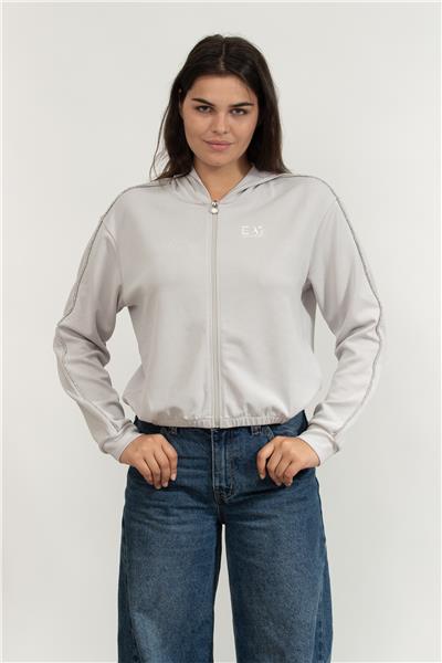 EA7 Kadın Fermuarlı Sweatshirt
