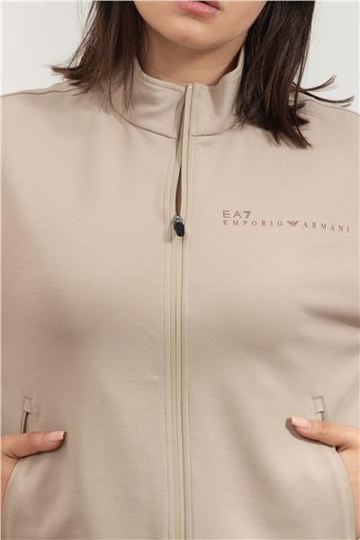 EA7 Kadın Fermuarlı Sweatshirt