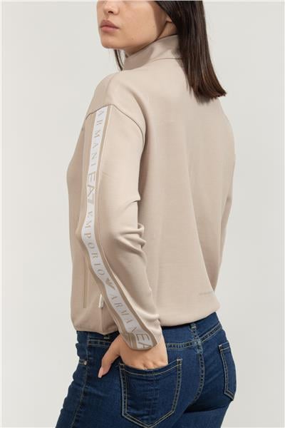 EA7 Kadın Fermuarlı Sweatshirt
