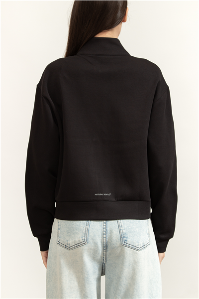 EA7 Kadın Fermuarlı Sweatshirt