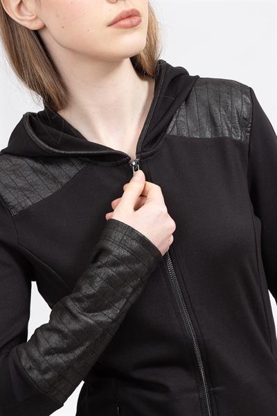 EA7 Kadın Fermuarlı Sweatshirt