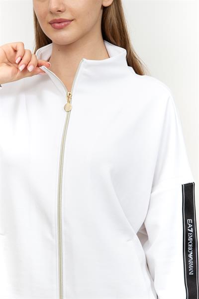 EA7 Kadın Fermuarlı Sweatshirt