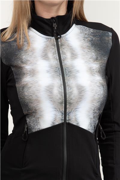 EA7 Kadın Fermuarlı Sweatshirt