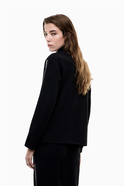 EA7 Kadın Fermuarlı Sweatshirt