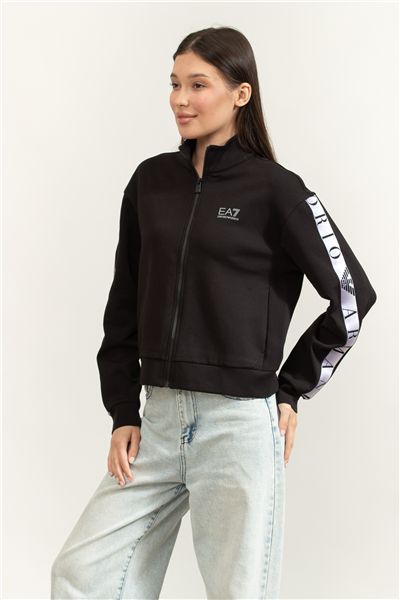 EA7 Kadın Fermuarlı Sweatshirt