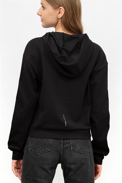 EA7 Kadın Kapüşonlu Sweatshirt