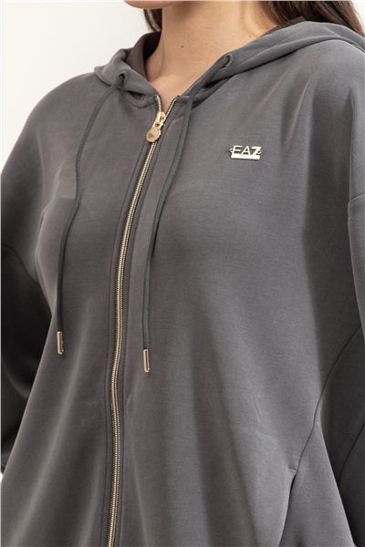 EA7 Kadın Kapüşonlu Sweatshirt