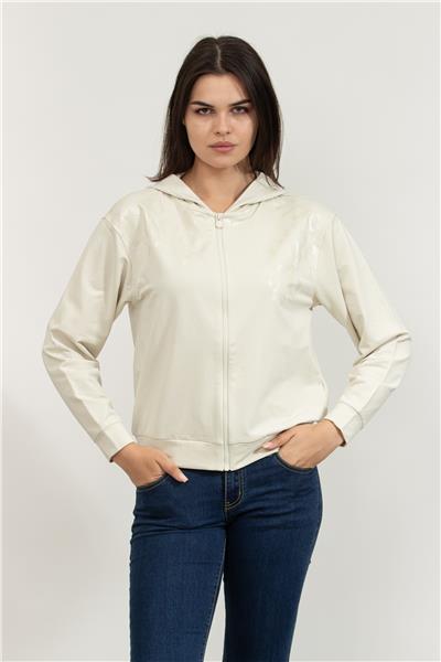 EA7 Kadın Kapüşonlu Sweatshirt