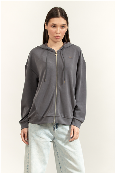 EA7 Kadın Kapüşonlu Sweatshirt