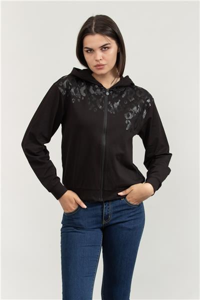 EA7 Kadın Kapüşonlu Sweatshirt