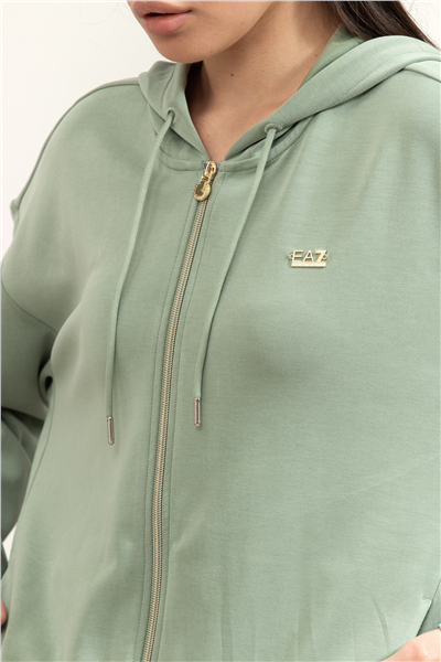 EA7 Kadın Kapüşonlu Sweatshirt