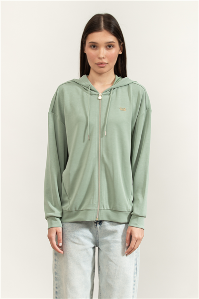 EA7 Kadın Kapüşonlu Sweatshirt