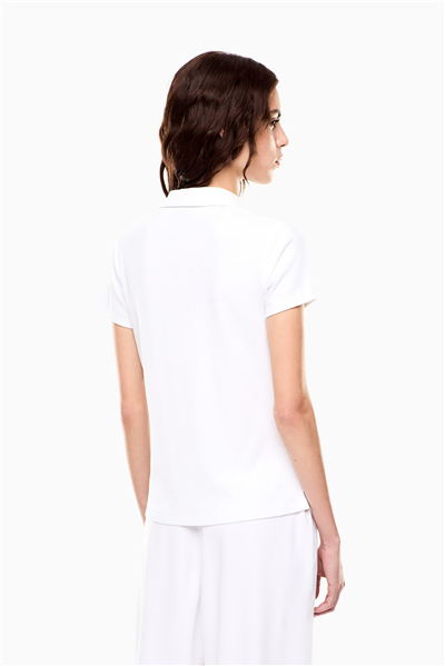 EA7 Kadın Polo Yaka T-Shirt
