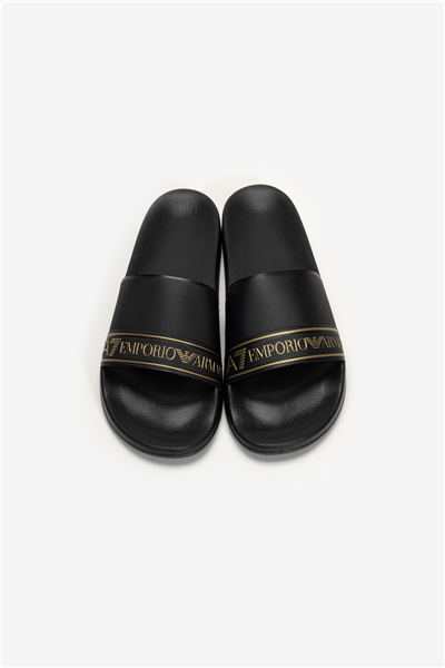 EA7 Unisex Terlik Siyah