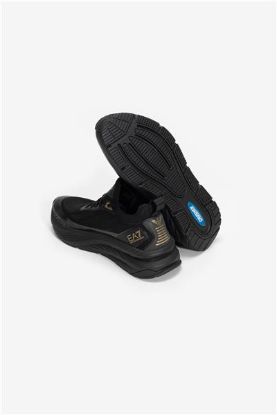 EA7 Black And White 10Th Anniversary Sneakers