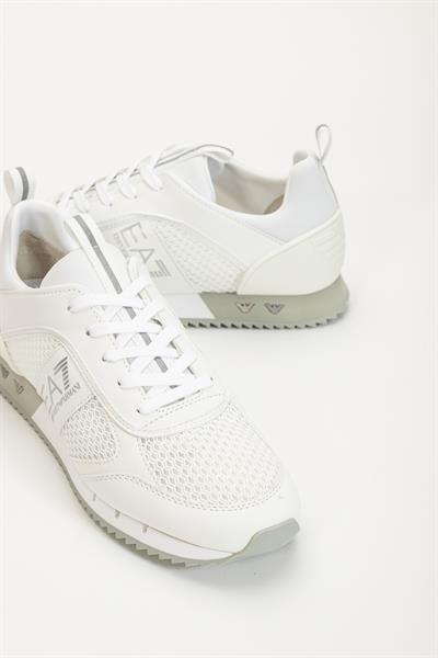 EA7 Black And White 10Th Anniversary Sneakers