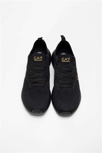 EA7 Black And White 10Th Anniversary Sneakers
