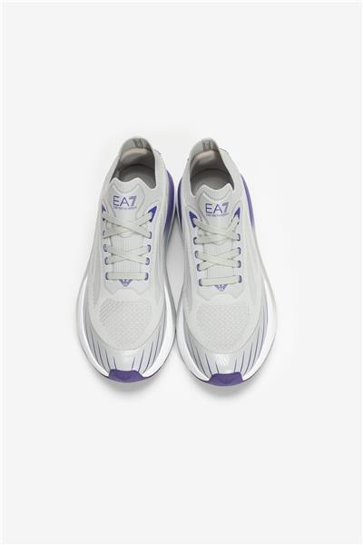 EA7 Black And White 10Th Anniversary Sneakers