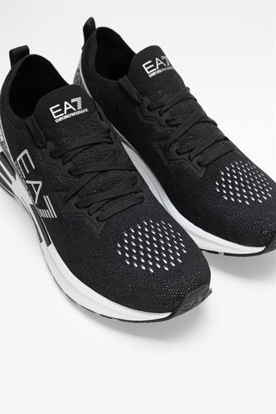 EA7 Black And White 10Th Anniversary Sneakers