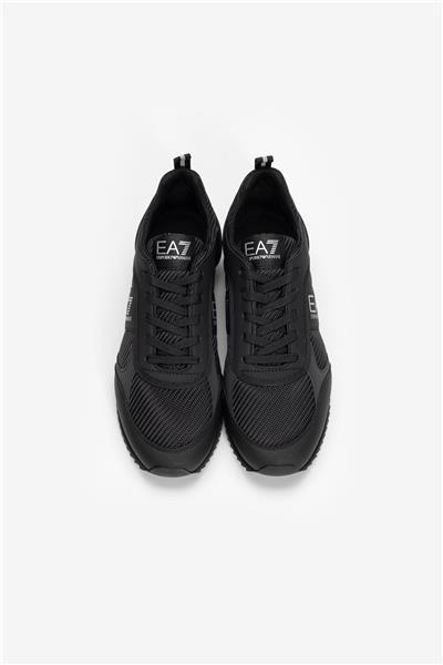 EA7 Black And White 10Th Anniversary Sneakers