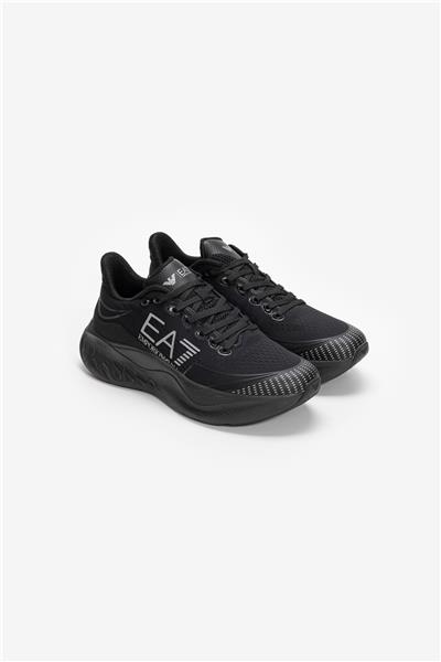 EA7 Black And White 10Th Anniversary Sneakers