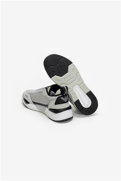 EA7 Black And White 10Th Anniversary Sneakers