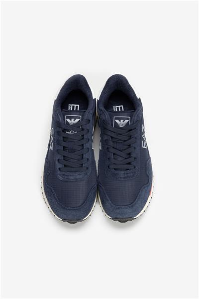 EA7 Black And White 10Th Anniversary Sneakers