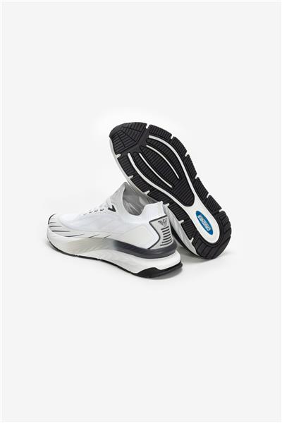 EA7 Black And White 10Th Anniversary Sneakers