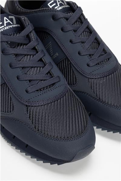 EA7 Black And White 10Th Anniversary Sneakers