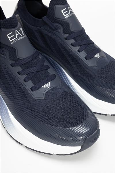 EA7 Black And White 10Th Anniversary Sneakers