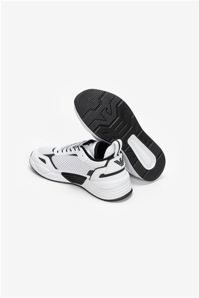 EA7 Black And White 10Th Anniversary Sneakers