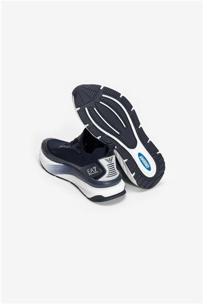 EA7 Black And White 10Th Anniversary Sneakers