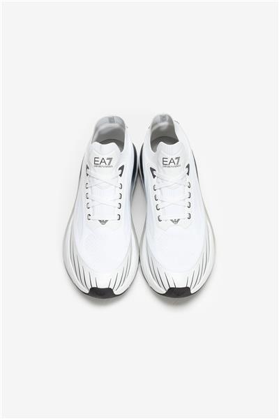 EA7 Black And White 10Th Anniversary Sneakers