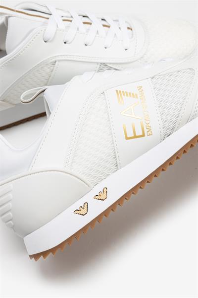 EA7 Black And White 10Th Anniversary Sneakers