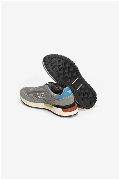 EA7 Black And White 10Th Anniversary Sneakers