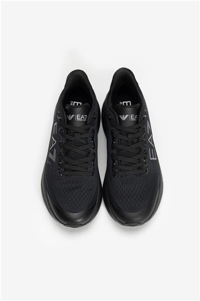 EA7 Black And White 10Th Anniversary Sneakers