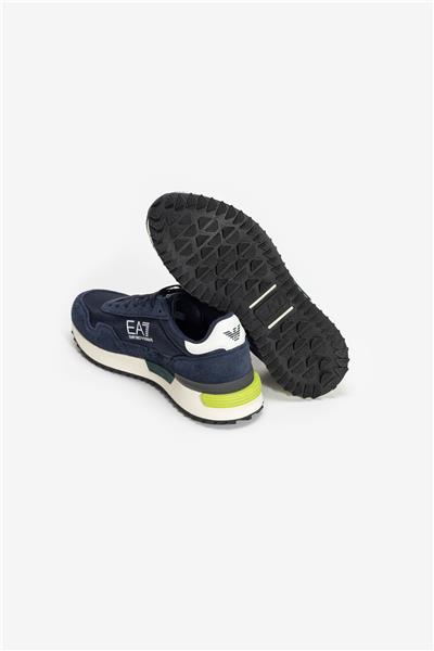 EA7 Black And White 10Th Anniversary Sneakers