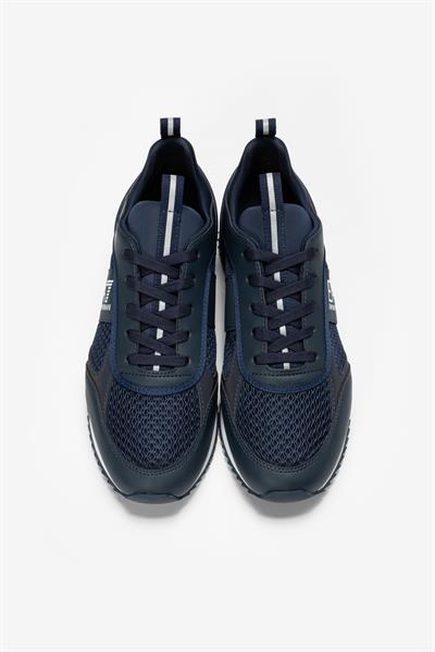 EA7 Black And White 10Th Anniversary Sneakers