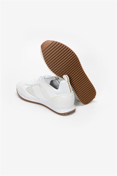 EA7 Black And White 10Th Anniversary Sneakers