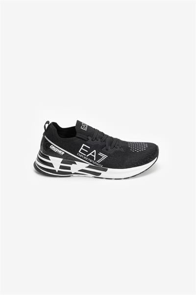 EA7 Black And White 10Th Anniversary Sneakers