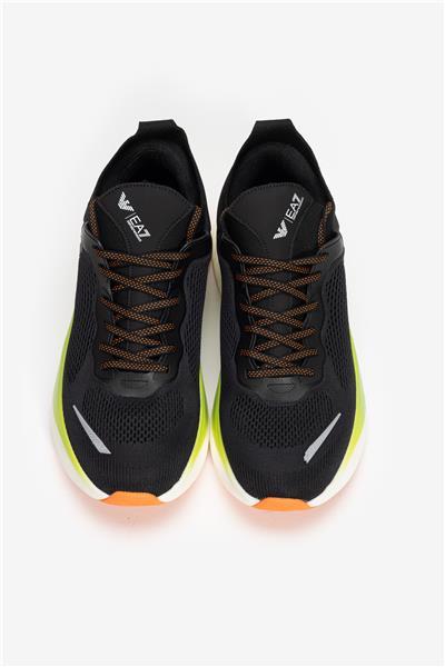 EA7 Black And White 10Th Anniversary Sneakers