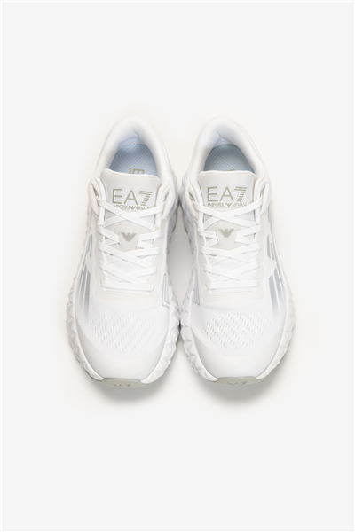 EA7 Black And White 10Th Anniversary Sneakers