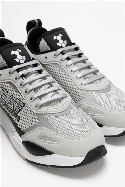 EA7 Black And White 10Th Anniversary Sneakers