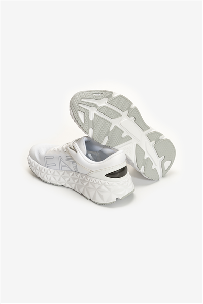 EA7 Black And White 10Th Anniversary Sneakers