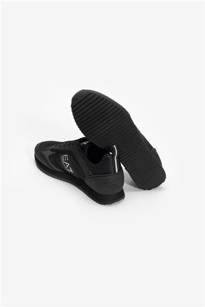EA7 Black And White 10Th Anniversary Sneakers